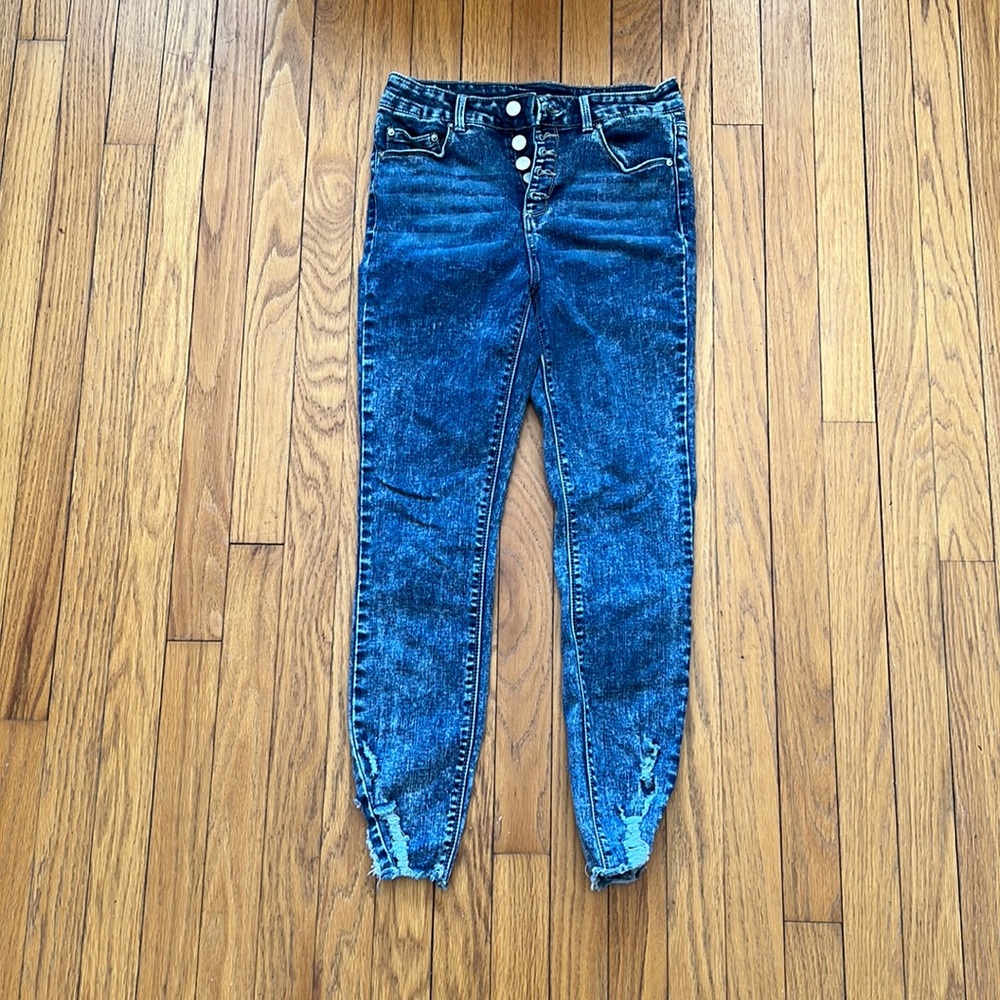 Jeans Stone Wash Midrise skinny jeans